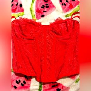 Perfect condition pink urban corset top!!!